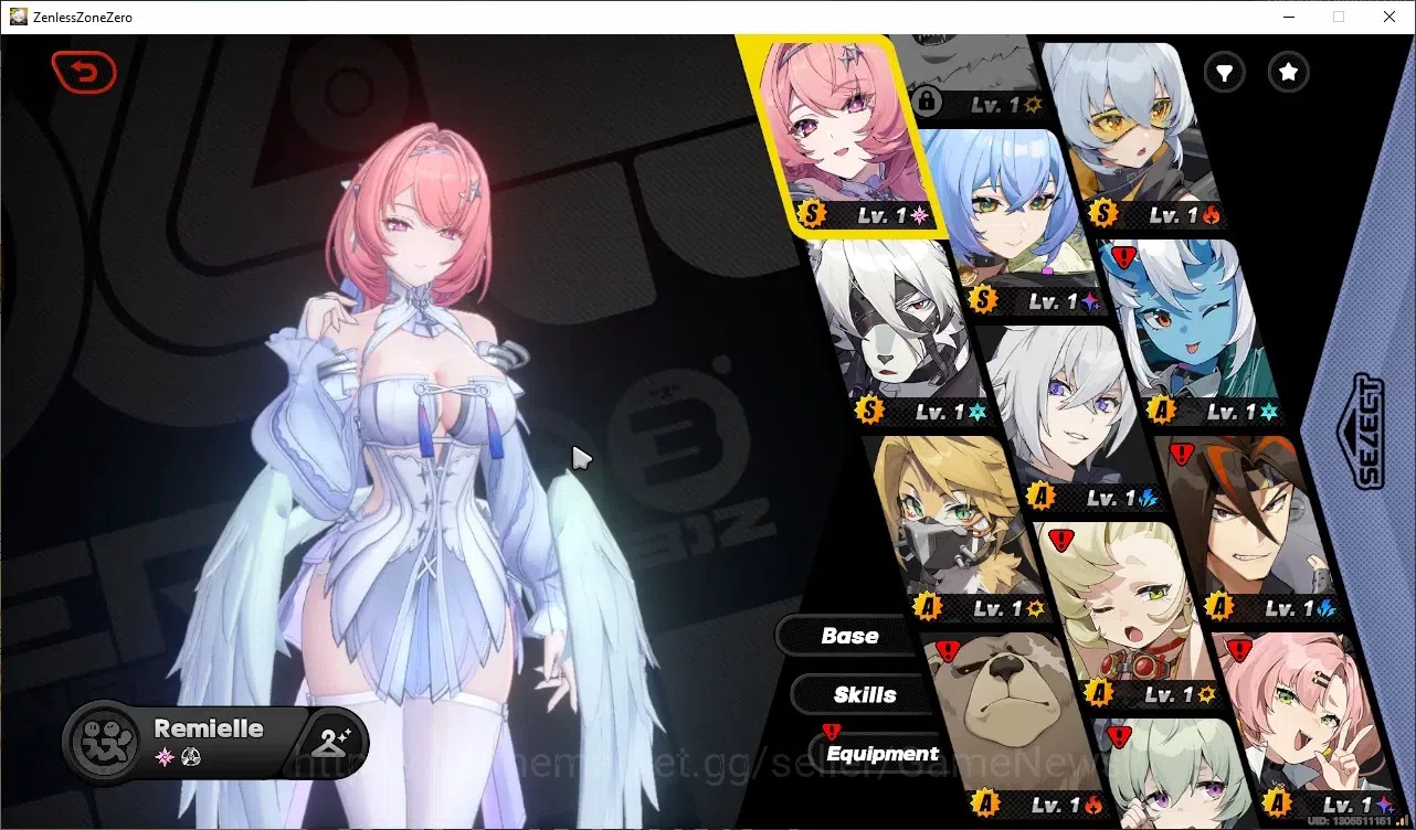 Zenless Zone Zero Accounts Starter ASIA|IK 5|S1 Prologue|2 Limited| (Lucia)+Sign Remielle +2 STD Char (Soldier 11,Lycaon 1