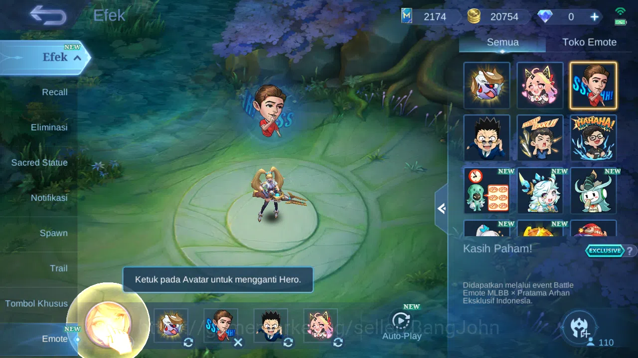 Mobile Legends: Bang Bang Accounts Hero 110 Skin 170 | CC Nata | Blazing Layla, Esme  image 12