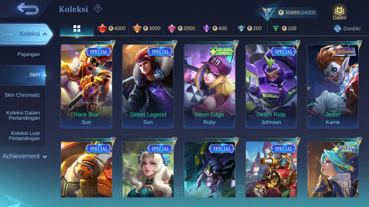 Mobile Legends: Bang Bang Accounts Hero 110 Skin 170 | CC Nata | Blazing Layla, Esme  image 7