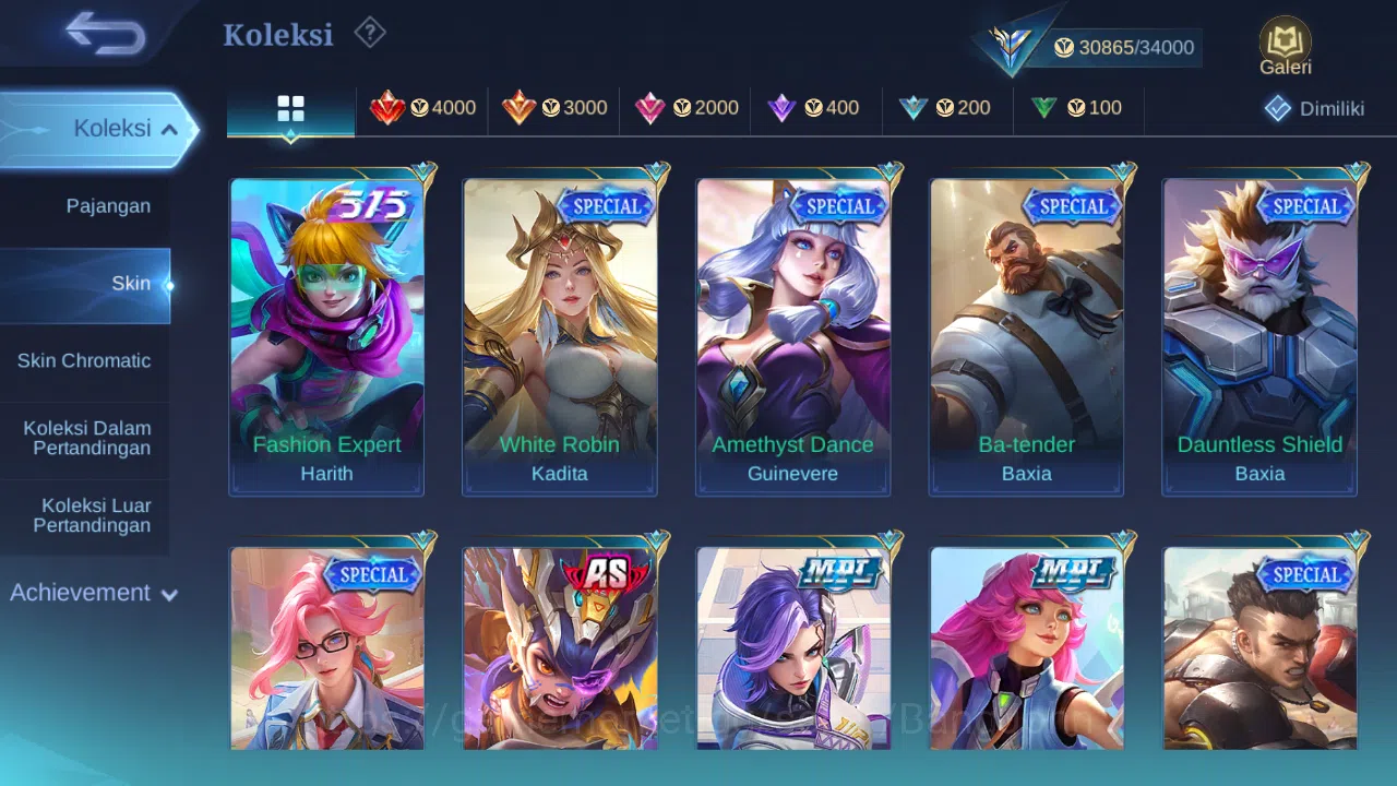 Mobile Legends: Bang Bang Accounts Hero 110 Skin 170 | CC Nata | Blazing Layla, Esme  image 8
