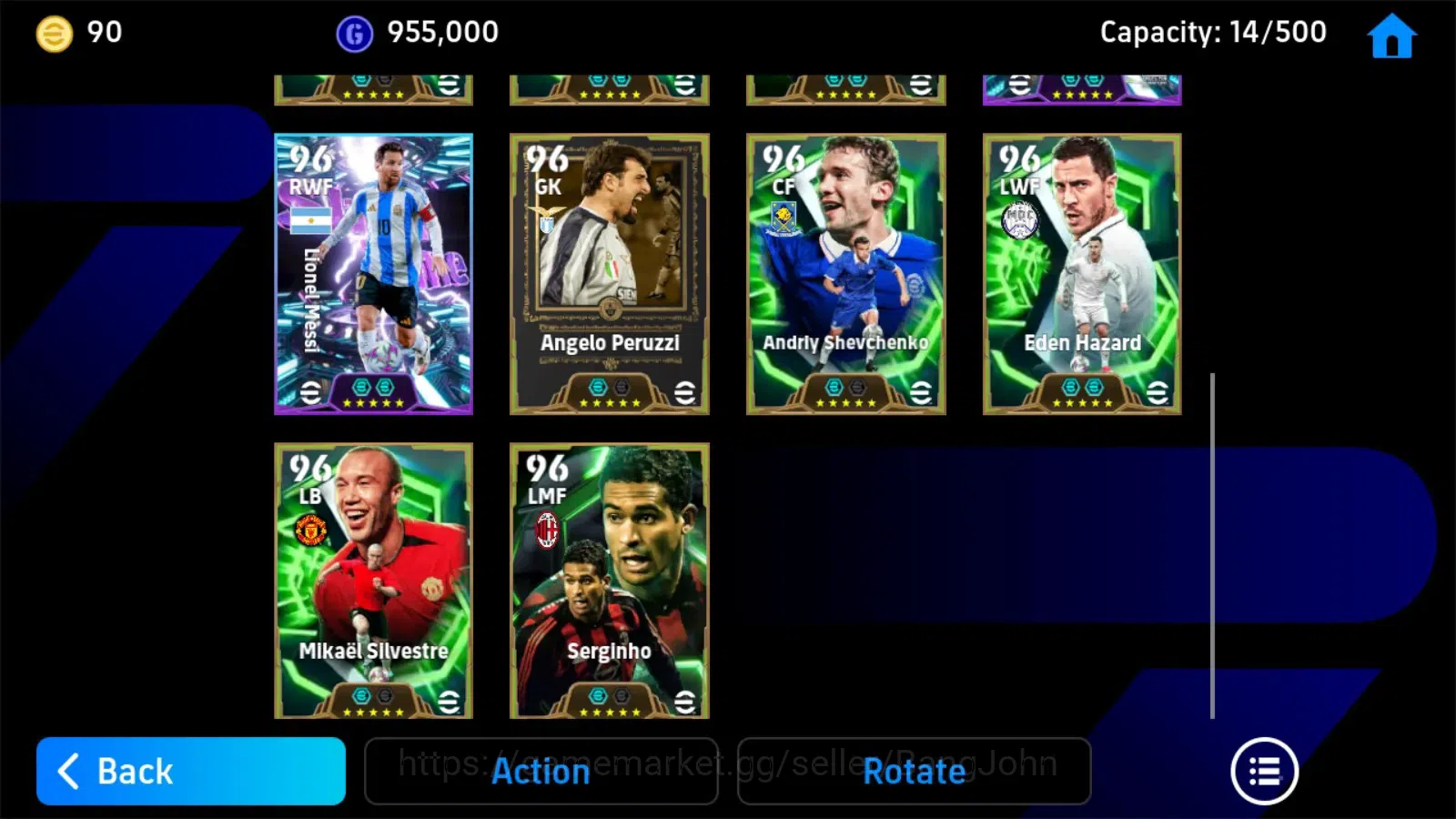 eFootball Accounts Mobile|PW 312|Epic Puskás,Gerrard,Kahn,Donadoni,Pe image 2