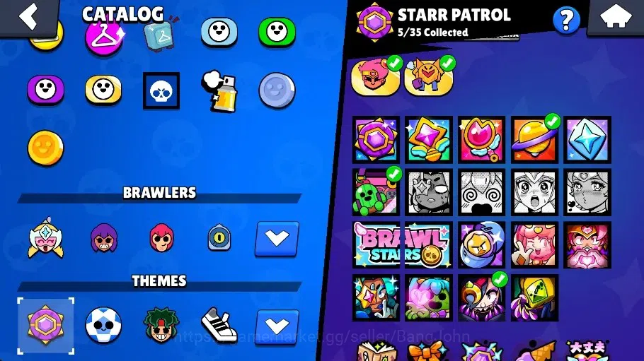 Brawl Stars Accounts Global | 1060 Thropy|15 Brawler|3 Max Hypercharge( image 10
