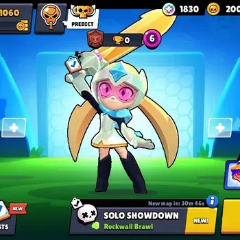 Brawl Stars Accounts Global | 1060 Thropy|15 Brawler|3 Max Hypercharge(Shelly,Rico,Edgar)|1830 Bling|43 Gems|1 Epic Skin