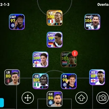 eFootball Accounts High-End Mobile |PW 2855|BIGT Mbappe,Epic Rijkaard,Shwt CalvinBassey Messi|Coach FrankLampard| EFB4126B