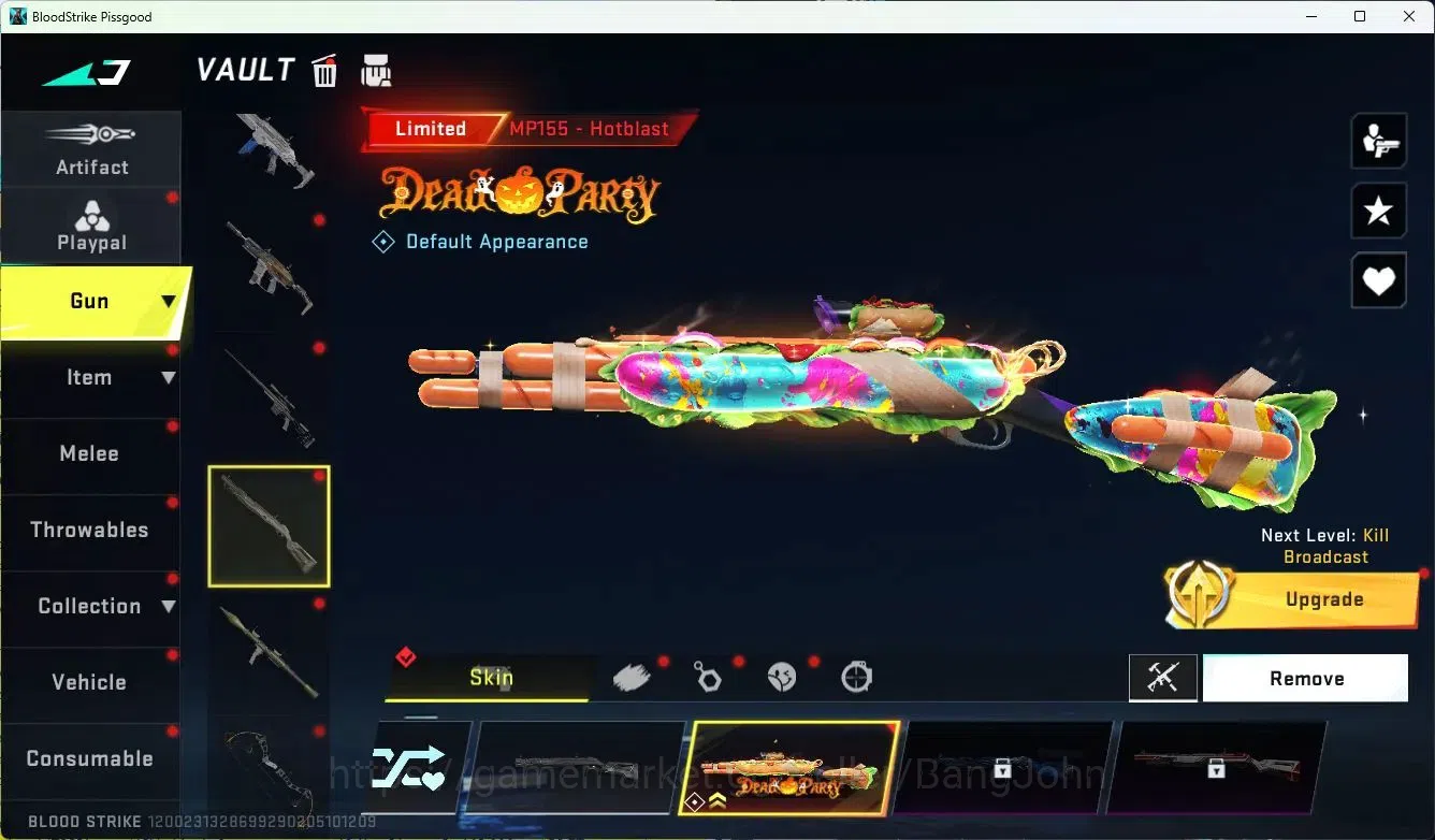 Blood Strike Accounts ASIA |ETERNAL=SPEAR(LVL2)|LIMITED=RPK,MP155|COLLAB image 12