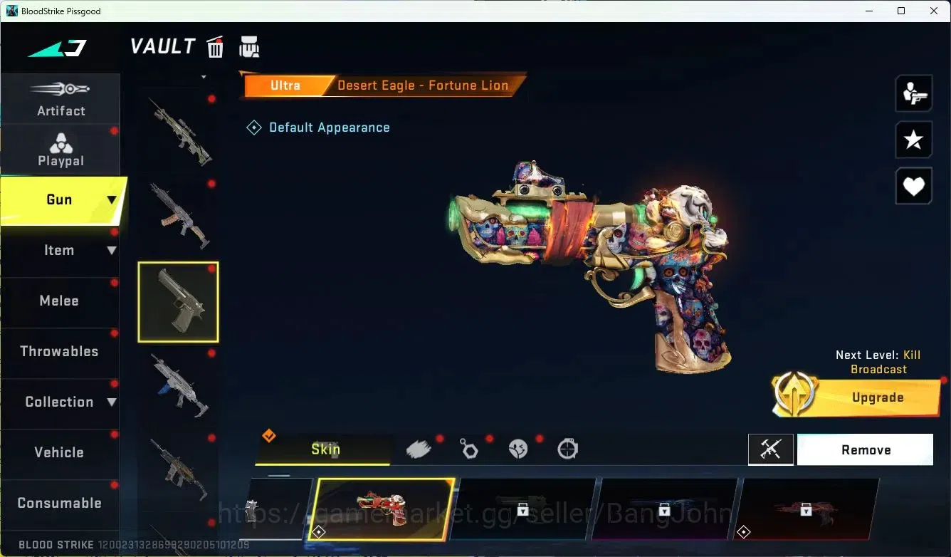 Blood Strike Accounts ASIA |ETERNAL=SPEAR(LVL2)|LIMITED=RPK,MP155|COLLAB image 13