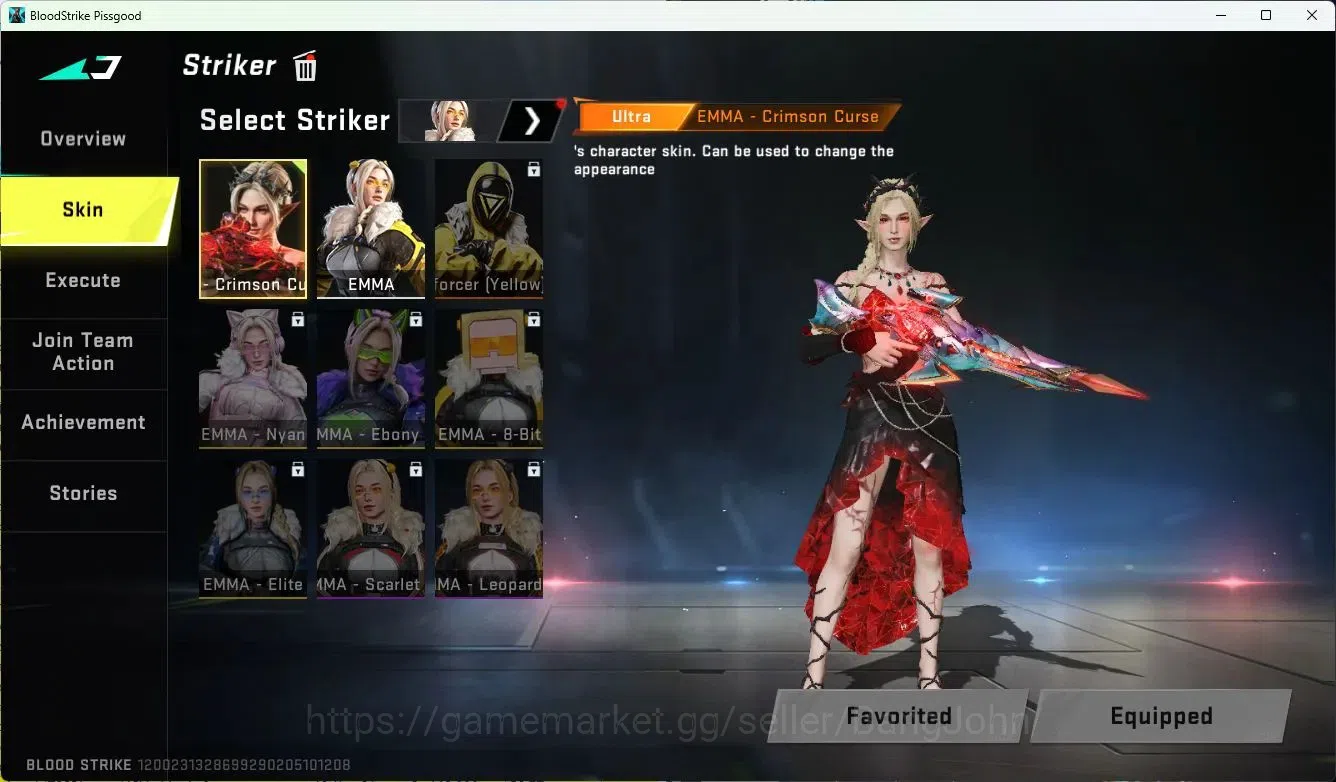 Blood Strike Accounts ASIA |ETERNAL=SPEAR(LVL2)|LIMITED=RPK,MP155|COLLAB image 18