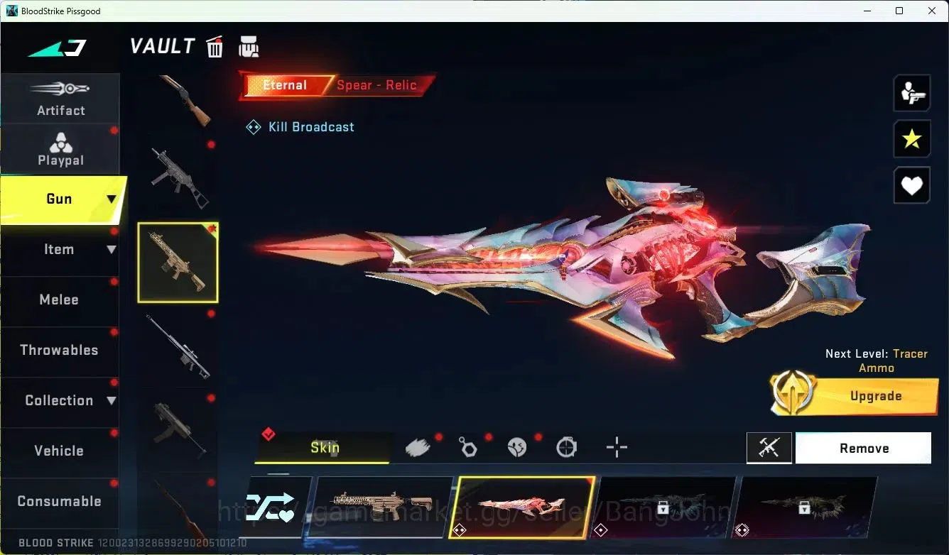 Blood Strike Accounts ASIA |ETERNAL=SPEAR(LVL2)|LIMITED=RPK,MP155|COLLAB image 6