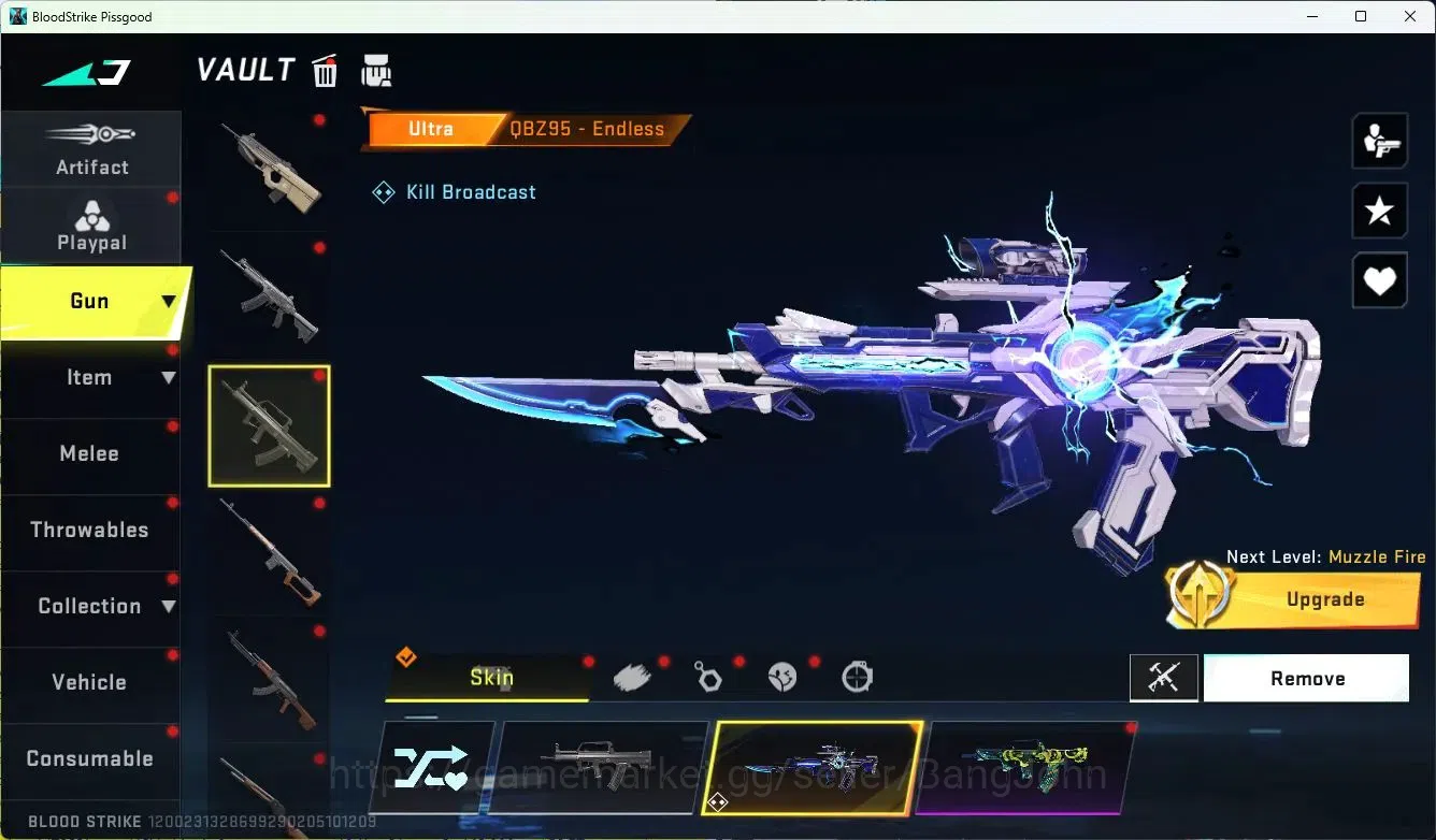 Blood Strike Accounts ASIA |ETERNAL=SPEAR(LVL2)|LIMITED=RPK,MP155|COLLAB image 8