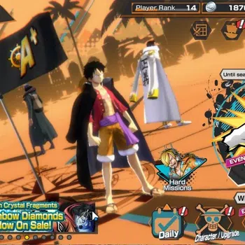 One Piece Bounty Rush High-End Global|5EX|BMO Kaido,FR Shanks,GP Edward Newgate,F image 1