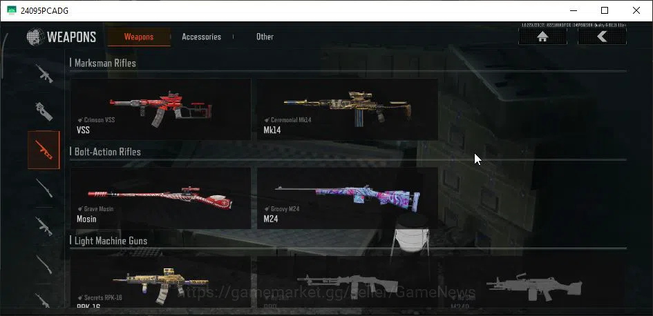 Arena Breakout Accounts Mid-Tier [MOBILE] Lv30|SV 27M|CV 3M|Urban Sports|Peak AEK,Ceremonial MK14,Crimson VSS,Phantom 9