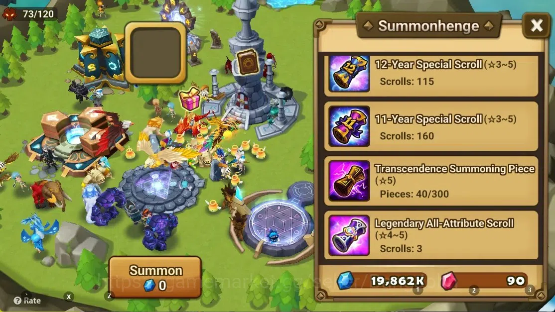 Summoners War: Sky Arena Accounts GLOBAL | NB 5 TESHAR,Starter Gacha 115 12Y+160 11Y image 3