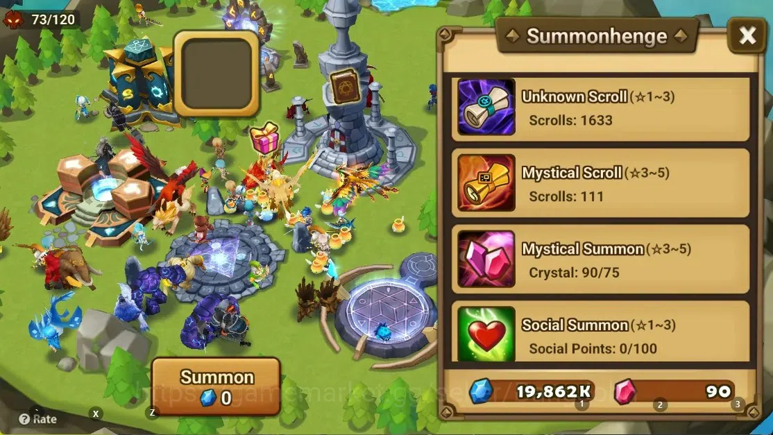 Summoners War: Sky Arena Accounts GLOBAL | NB 5 TESHAR,Starter Gacha 115 12Y+160 11Y image 5