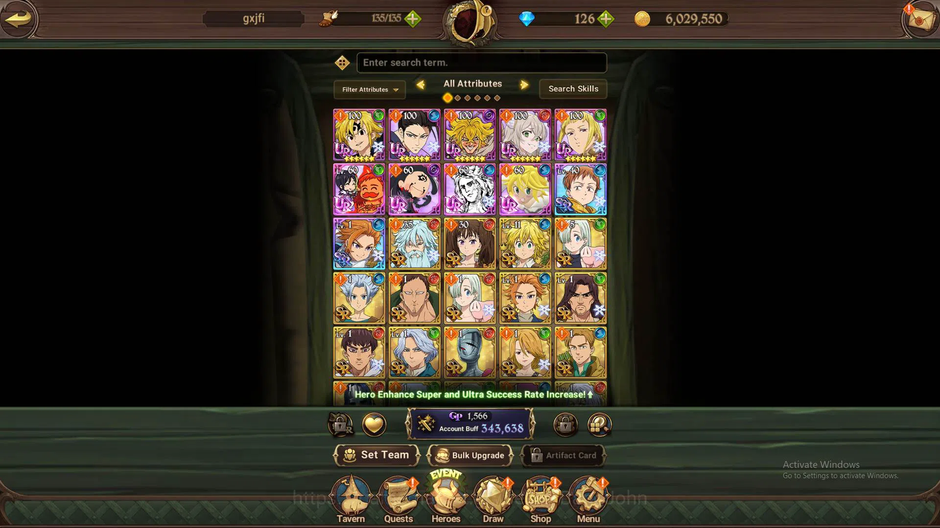 The Seven Deadly Sins: Grand Cross Accounts GLOBAL|Starter|DM 127|344K CC|4 UR Meresca,ODK 2/6 image 2