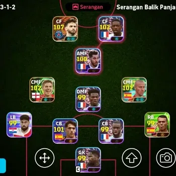eFootball Accounts Meta Player Mobile|PW 3131|K Kvaratskheila Big T,Thiago Alcantara Epic,pack prancis,Darwin Nunez Show