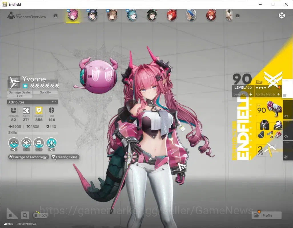 Arknights: Endfield Accounts ASIA|Lv 60|10 SSR (5 Limit) + 20 (*6 Wep)|(YvonneP image 4