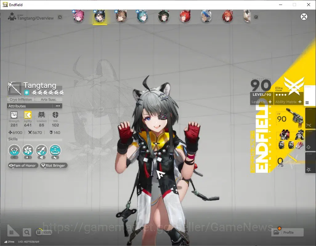 Arknights: Endfield Accounts ASIA|Lv 60|10 SSR (5 Limit) + 20 (*6 Wep)|(YvonneP image 5
