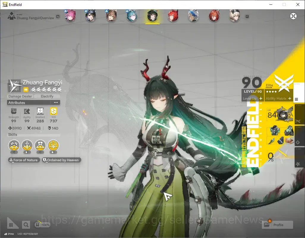 Arknights: Endfield Accounts ASIA|Lv 60|10 SSR (5 Limit) + 20 (*6 Wep)|(YvonneP image 7