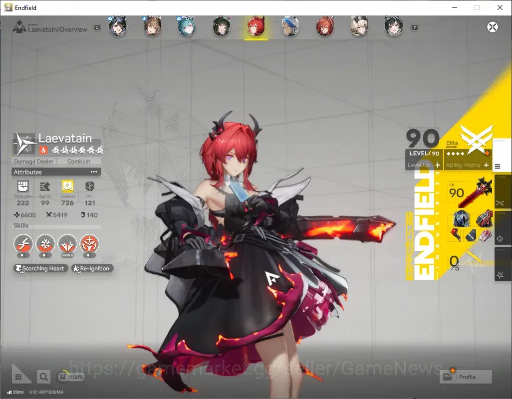 Arknights: Endfield Accounts ASIA|Lv 60|10 SSR (5 Limit) + 20 (*6 Wep)|(YvonneP image 8