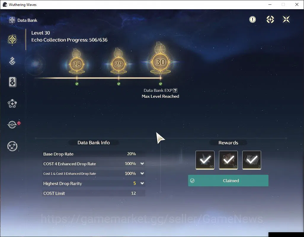 Wuthering Waves Accounts NA | UL 46 | 3 Limited | [Sigrika,Shorekeeper]+Sig image 3