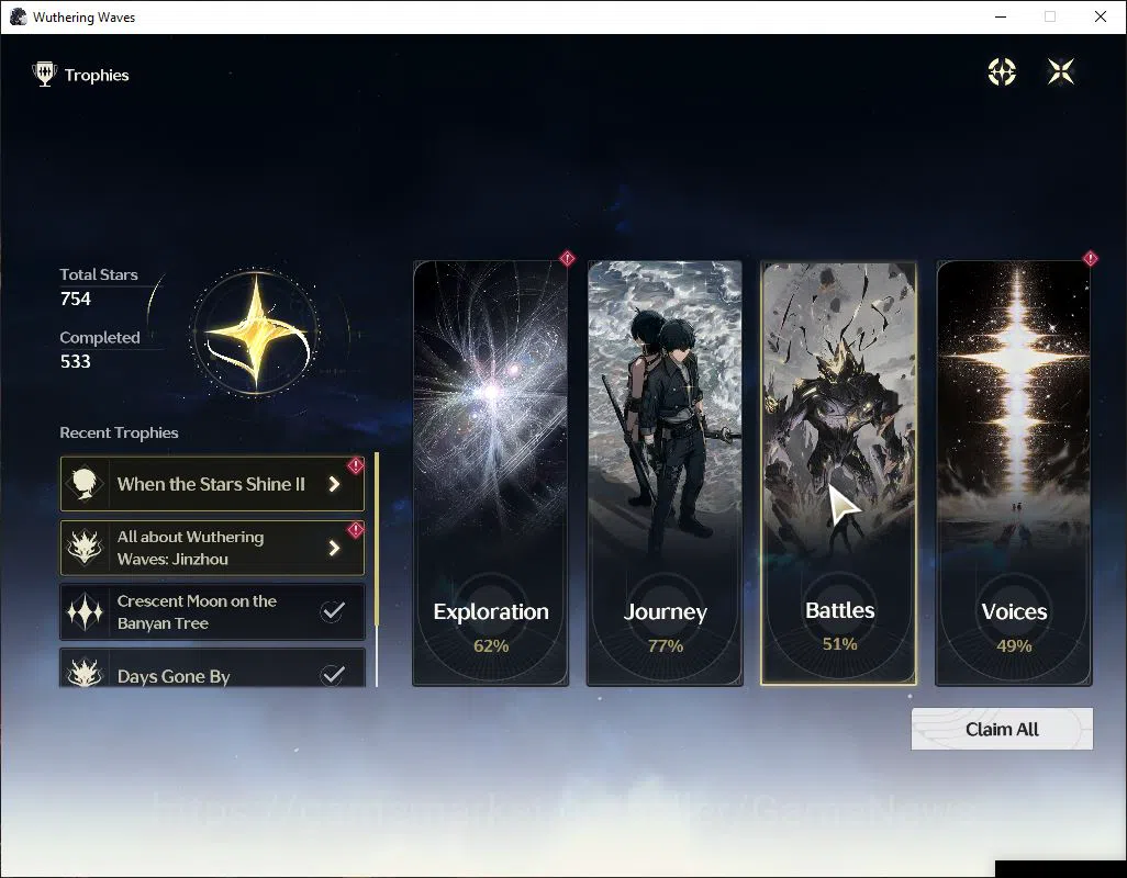 Wuthering Waves Accounts NA | UL 46 | 3 Limited | [Sigrika,Shorekeeper]+Sig image 9