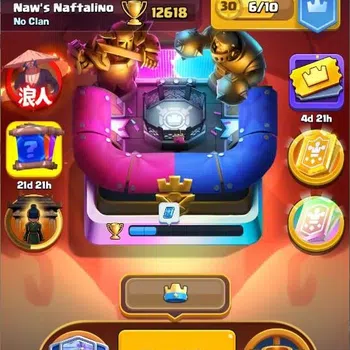 Clash Royale Accounts Midgame Global |CL 1613|KTL 16|Trophy 12618|122 Cards|9 MAX|8 Champ|5 Hero|14 Evo|Arena 30|1107