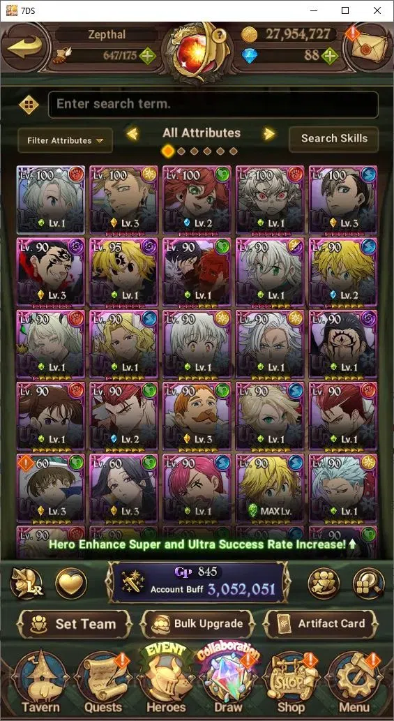 Buy The Seven Deadly Sins: Grand Cross Accounts - Global