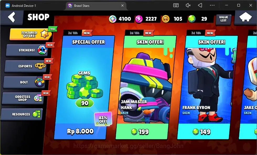 Brawl Stars Accounts Global | 1014 Thropy|15 Brawler | 3 Max Hypercharg image 4
