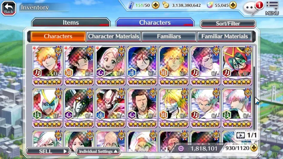 Bleach: Brave Souls Accounts [GLOBAL]55K Orb|2 Renewd Ichigo,TYBW25 Yachiru,10t image 10