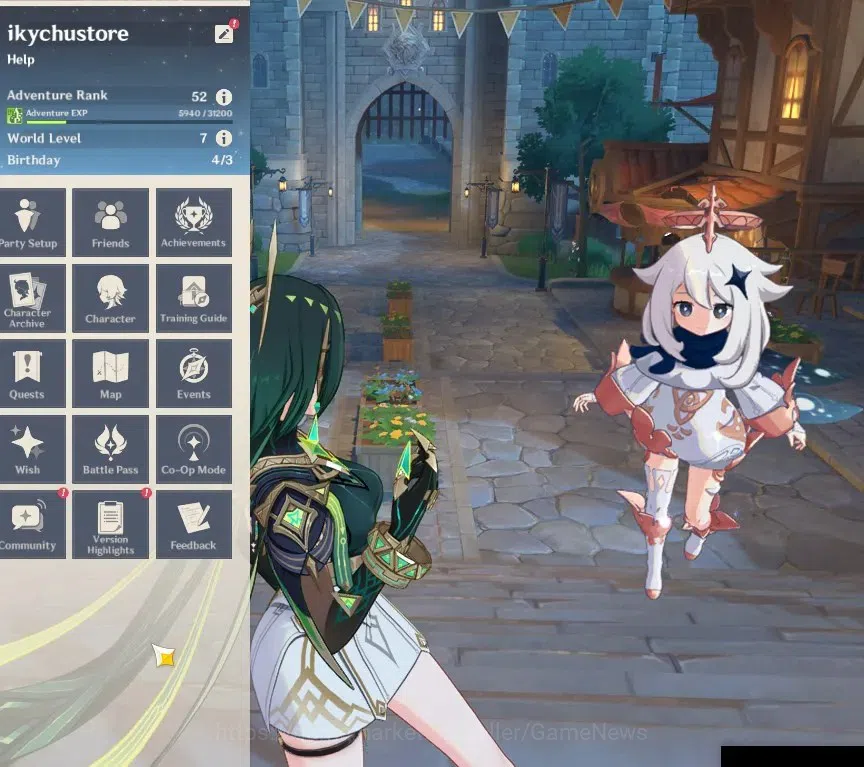 Genshin Impact Accounts ASIA |LunarBloom Team |AR 52 |2 Limited+2(*5Weapon image 2