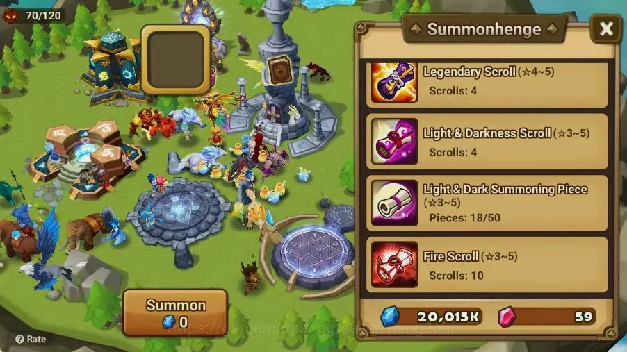 Summoners War: Sky Arena Accounts Starter GLOBAL | NB 5 TESHAR,Starter Gacha 115 12Y+160 11Y Scrool, 3 Legendary All 4