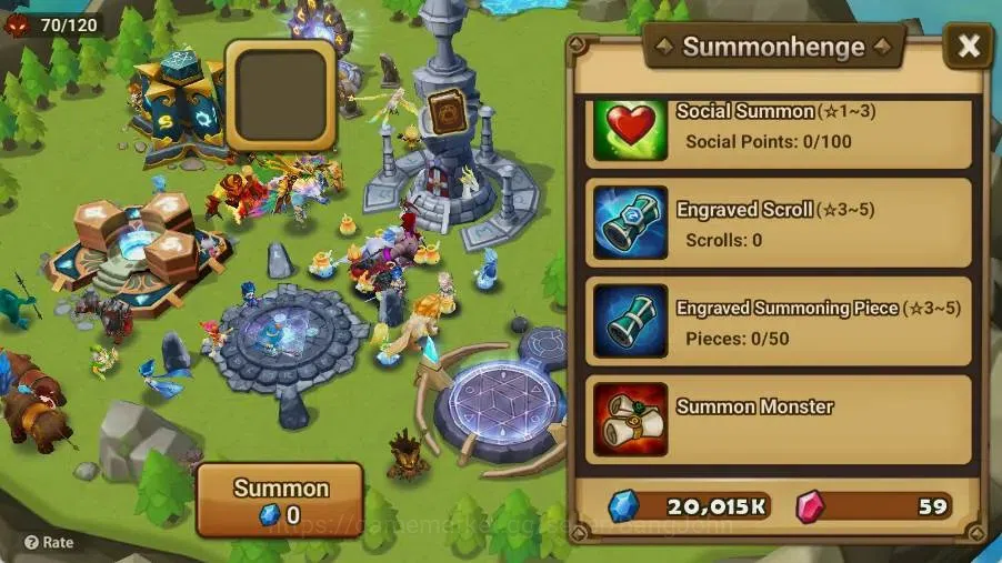 Summoners War: Sky Arena Accounts Starter GLOBAL | NB 5 TESHAR,Starter Gacha 115 12Y+160 11Y Scrool, 3 Legendary All 6