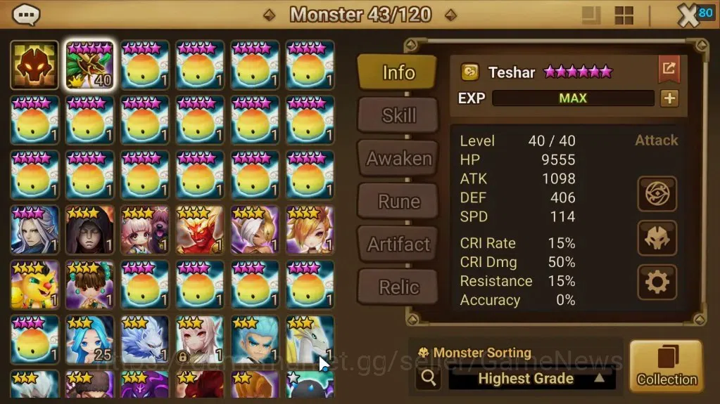 Summoners War: Sky Arena Accounts ASIA|Lv 26|Ready Gacha|99 12-YSC + 160 11-YSC + 3 image 10