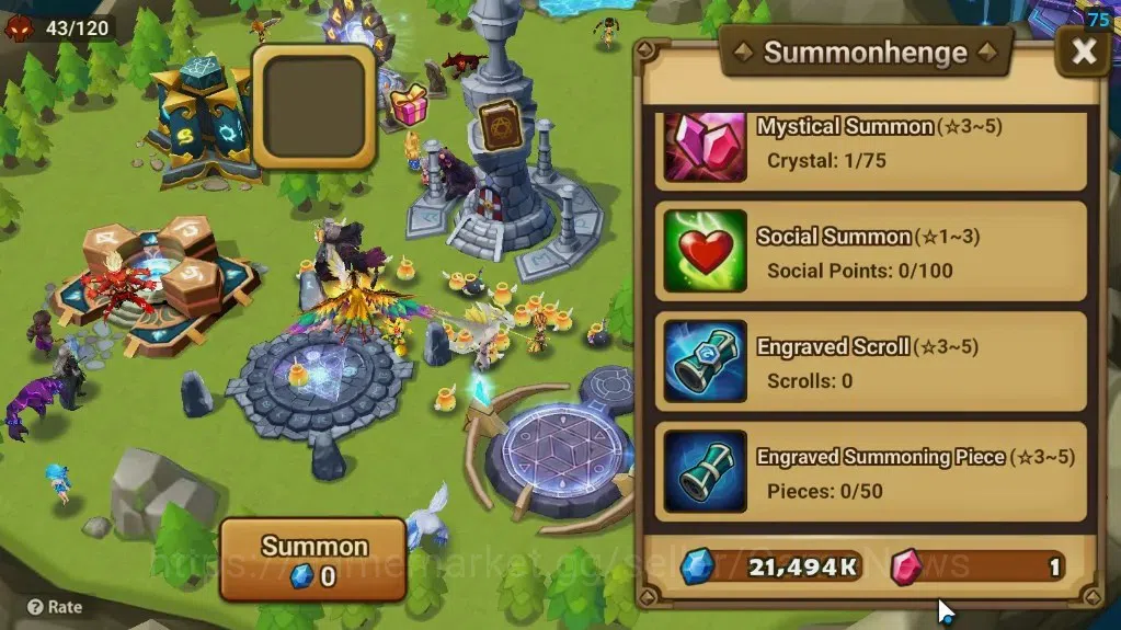 Summoners War: Sky Arena Accounts ASIA|Lv 26|Ready Gacha|99 12-YSC + 160 11-YSC + 3 image 15