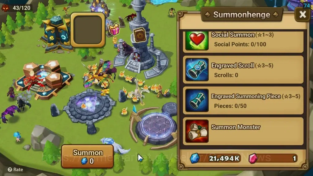 Summoners War: Sky Arena Accounts ASIA|Lv 26|Ready Gacha|99 12-YSC + 160 11-YSC + 3 image 16