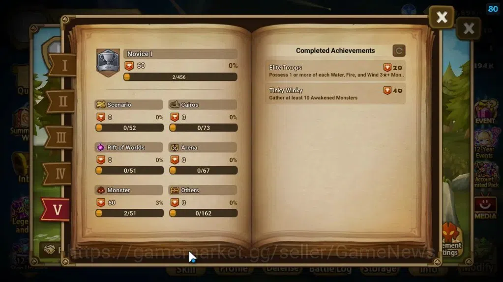 Summoners War: Sky Arena Accounts ASIA|Lv 26|Ready Gacha|99 12-YSC + 160 11-YSC + 3 image 7