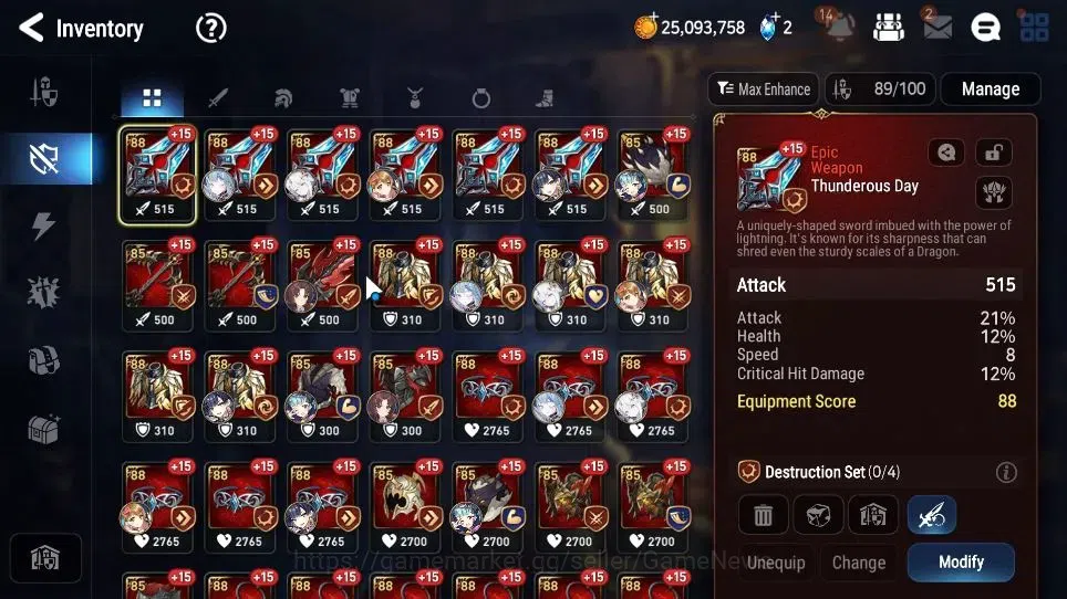 Epic Seven Accounts GLOBAL Unverif|10 ML(Salome,Belian,LH Cermia,Etc)+ image 15