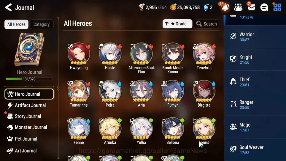 Epic Seven Accounts GLOBAL Unverif|10 ML(Salome,Belian,LH Cermia,Etc)+ image 7