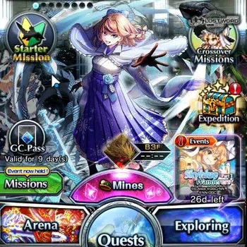 Grand Summoners Accounts End-Game Global| Rank 10 | 3 Ascend+1 TW | Kirisame+TW,Selia SW,Pola | Lpot 34 | Check SS(GS2544)