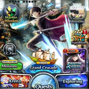 Grand Summoners Accounts End-Game GLOBAL|Rank 45|15 Ascend+11 TW|(Houka I,Last Miracle)+TW Chloe,Summer Miyu|Lpot 225+2