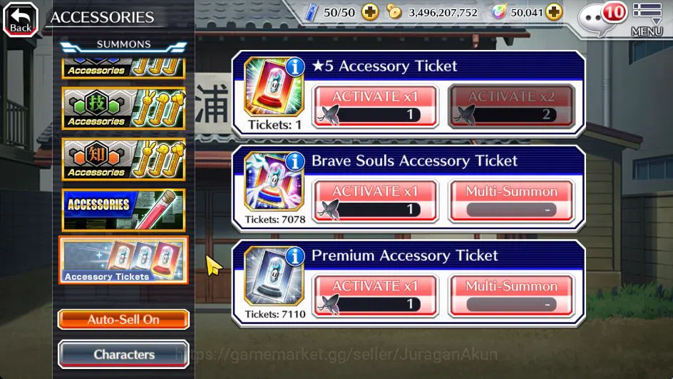 Bleach: Brave Souls Accounts [GLOBAL]50K Orb|Rukia 10th Anniv,Halibel Cacao,Nel image 11