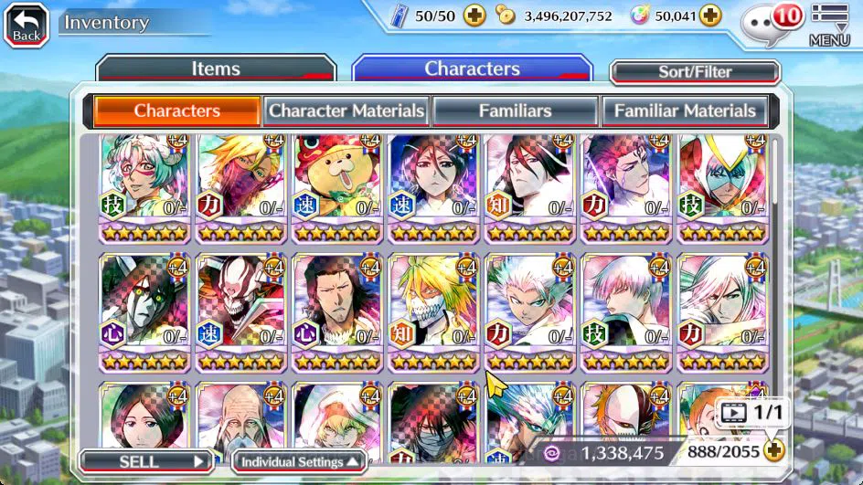 Bleach: Brave Souls Accounts [GLOBAL]50K Orb|Rukia 10th Anniv,Halibel Cacao,Nel image 5