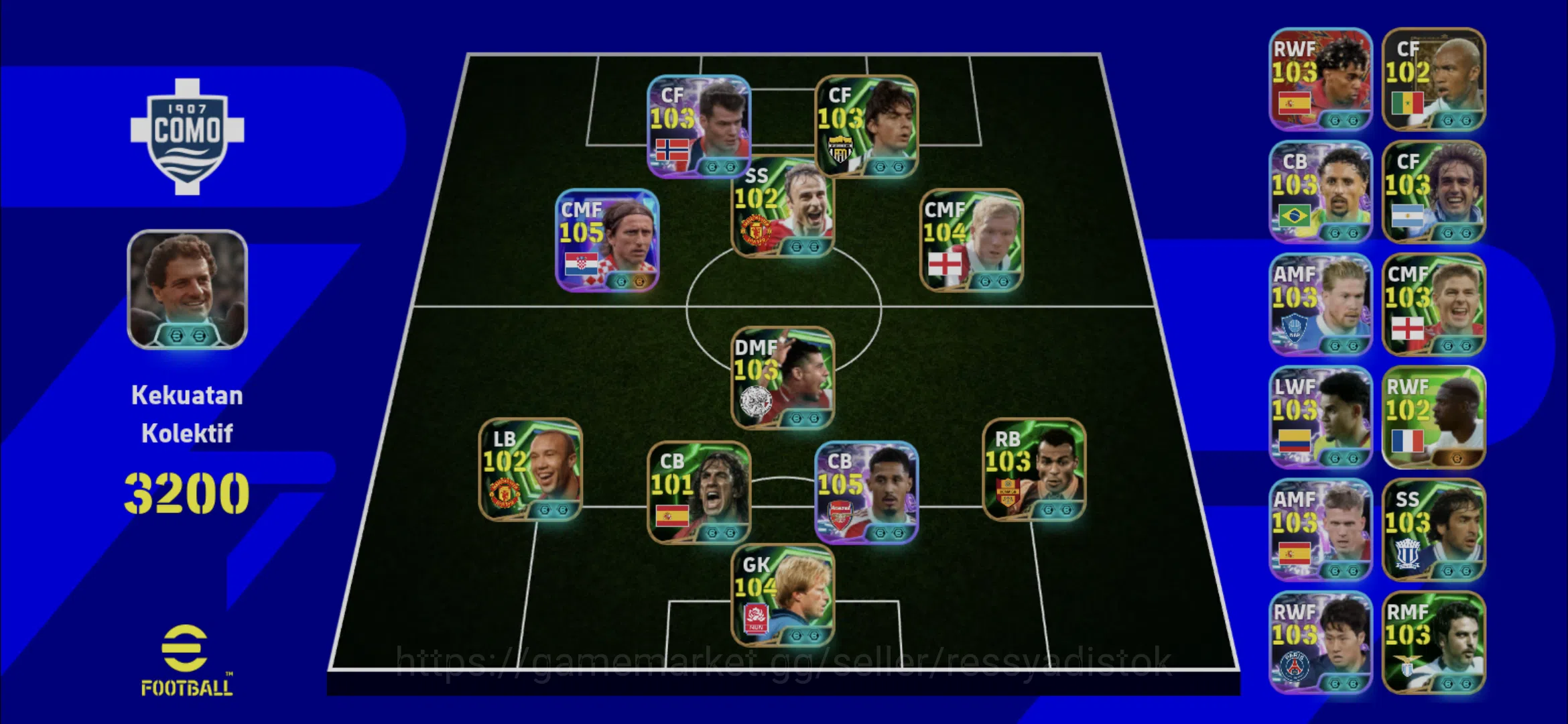 eFootball Accounts Legends & Iconic Players EFOOTBALL 2026 | SHOW TIME W SALIBA,SORLOTH,L MODRIC NEW,INZAGHI,P 1