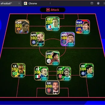 eFootball Accounts Legends & Iconic Players Android|PW 3184|Legend Ronaldinho,Legend Raul,BigT Messi'7,Shwt Desire,Shwt
