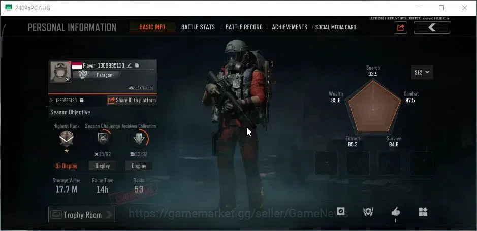 Arena Breakout Accounts MOBILE|Lv 30|SV 17,7M|CV 12M|5 Set|Maelstrom AKM,E image 2