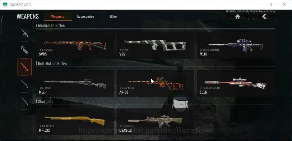 Arena Breakout Accounts MOBILE|Lv 30|SV 17,7M|CV 12M|5 Set|Maelstrom AKM,E image 7