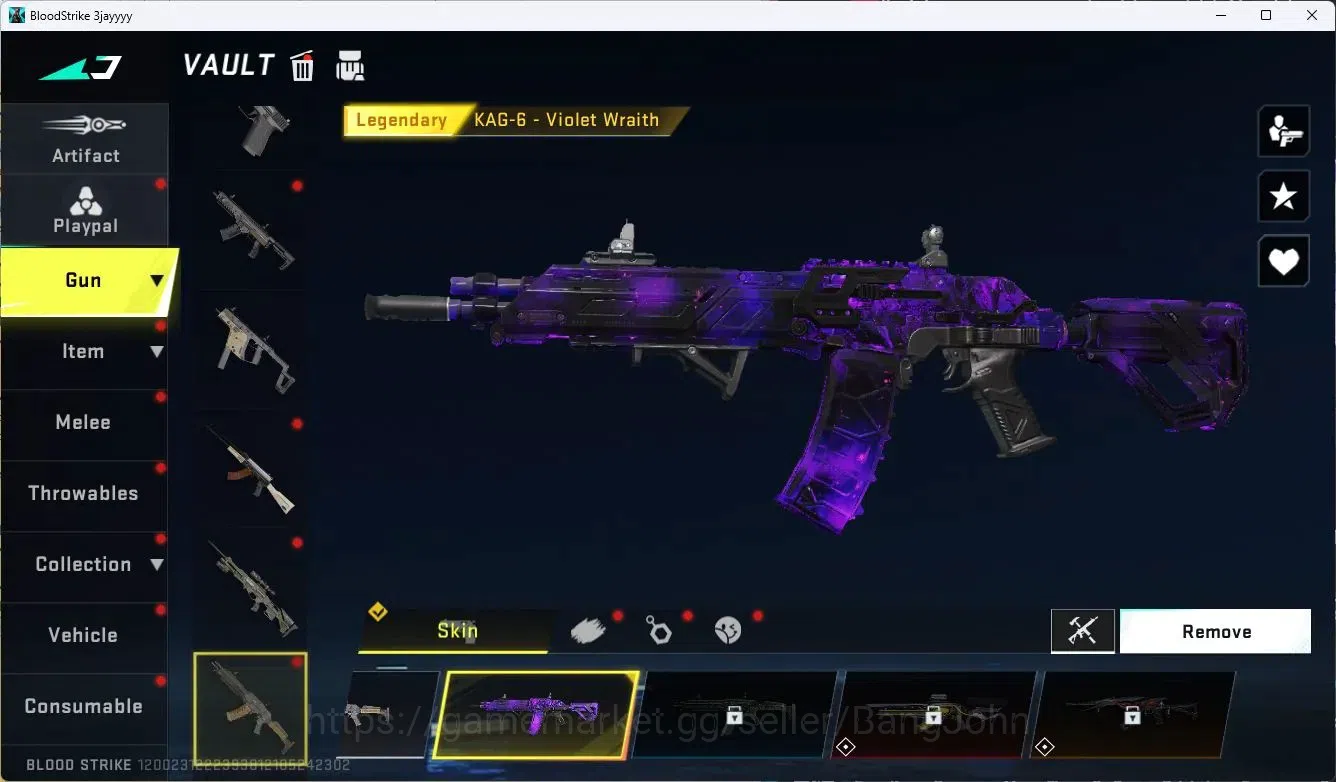 Blood Strike Accounts ASIA | Eternal Desert Eagle Scorpius | Ultra ETHAN image 6