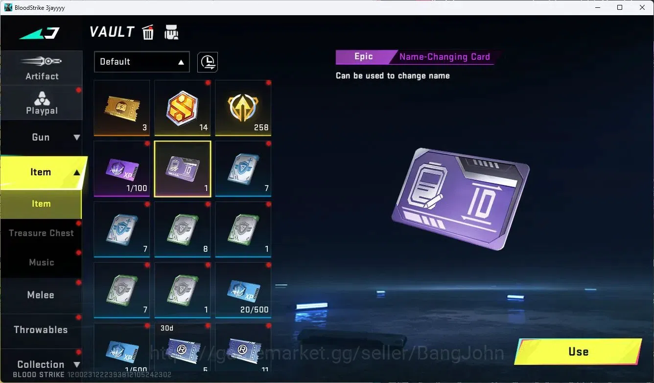 Blood Strike Accounts ASIA | Eternal Desert Eagle Scorpius | Ultra ETHAN image 7