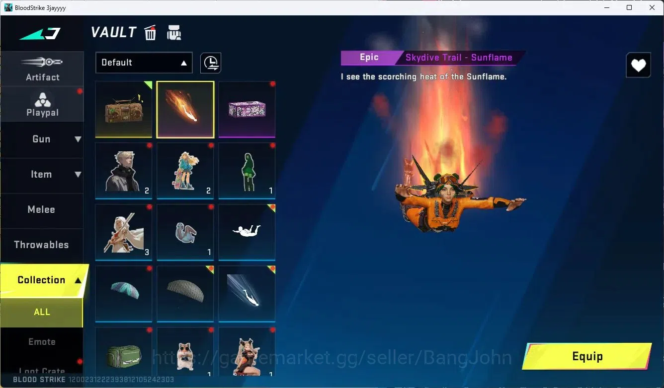 Blood Strike Accounts ASIA | Eternal Desert Eagle Scorpius | Ultra ETHAN image 9