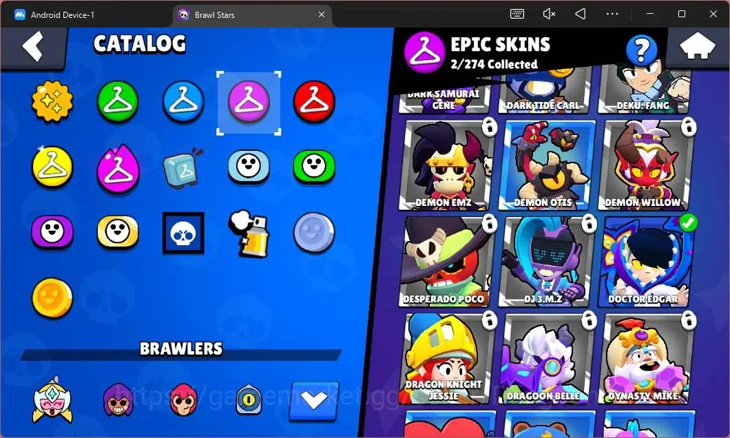 Brawl Stars Accounts Global | 483 Thropy|13 Brawler|1 Max Hypercharge ( image 10
